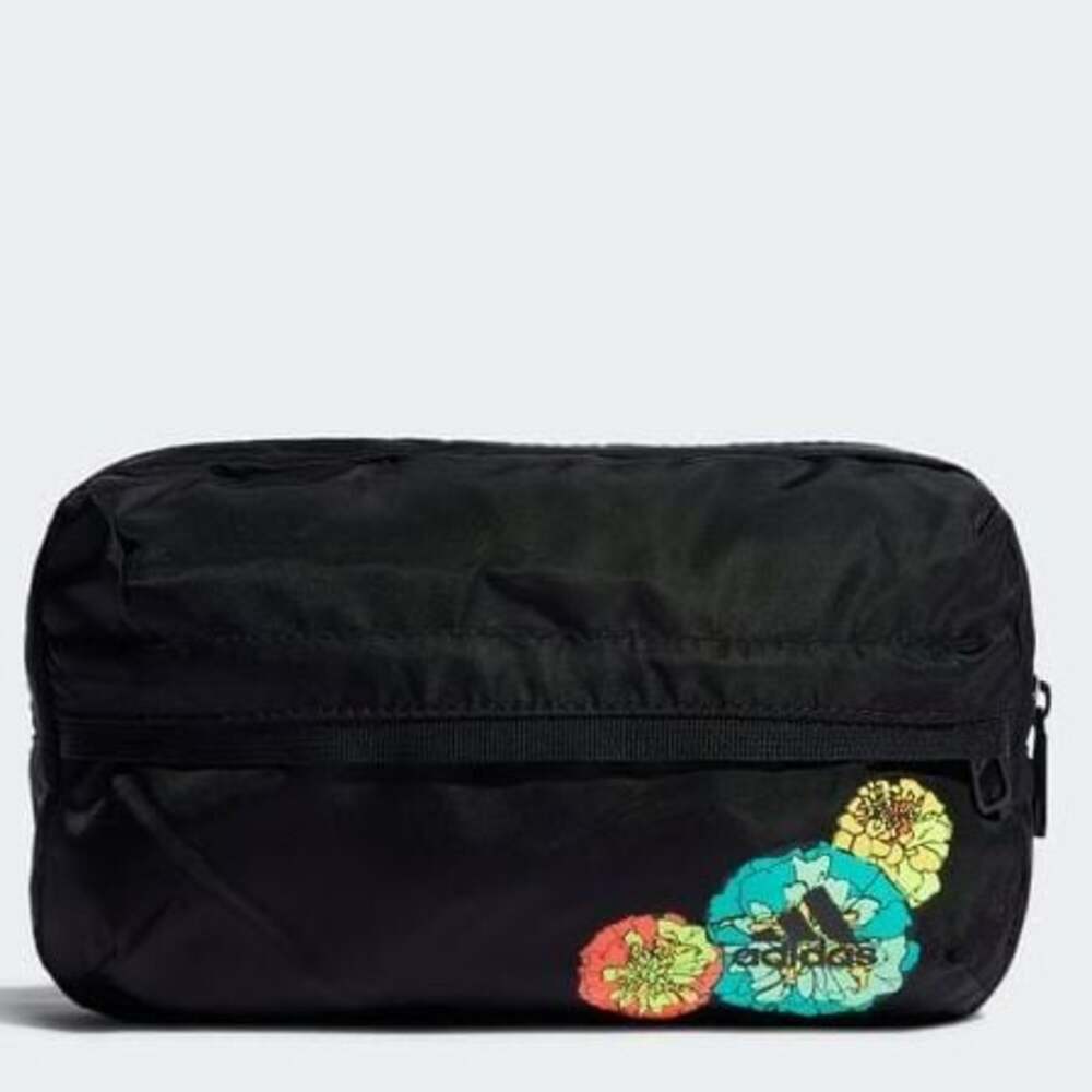 Adidas Floral Waist Bag - Black